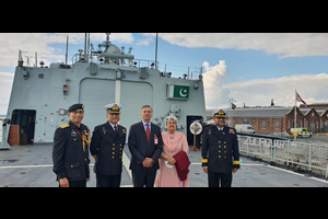 Pakistan Navy Ship ZULFIQUAR departs Naval Base Portsmouth to participate in bilateral White Star Exercise