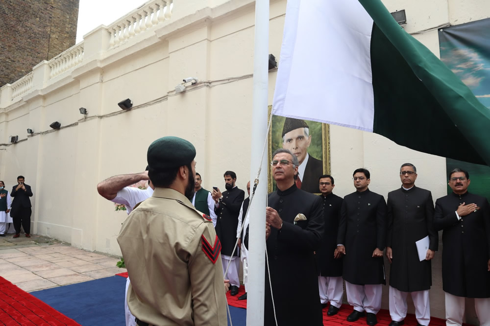 Independence Day marked by Flag Hoisting at the High Commission