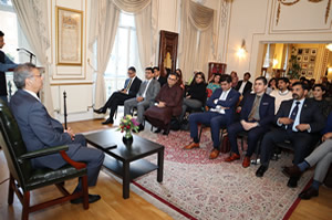 Chevening and Commonwealth Scholars from Pakistan hosted at the High Commission