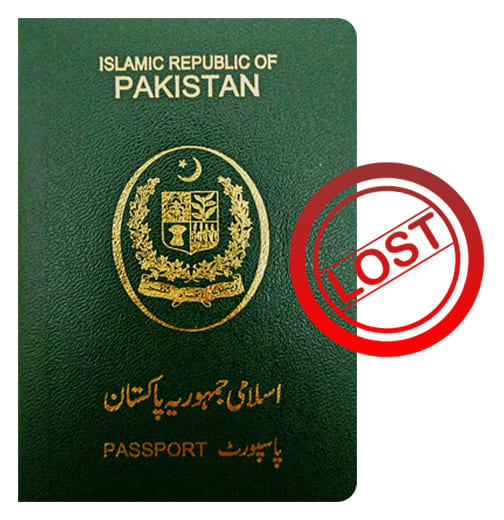 Application in the event of Loss of Passport