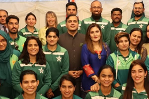 "Achievements of our women on the cricket fields serve as a powerful reminder of the limitless potential that lies in women of Pakistan”; High Commissioner, Dr. Mohammad Faisal